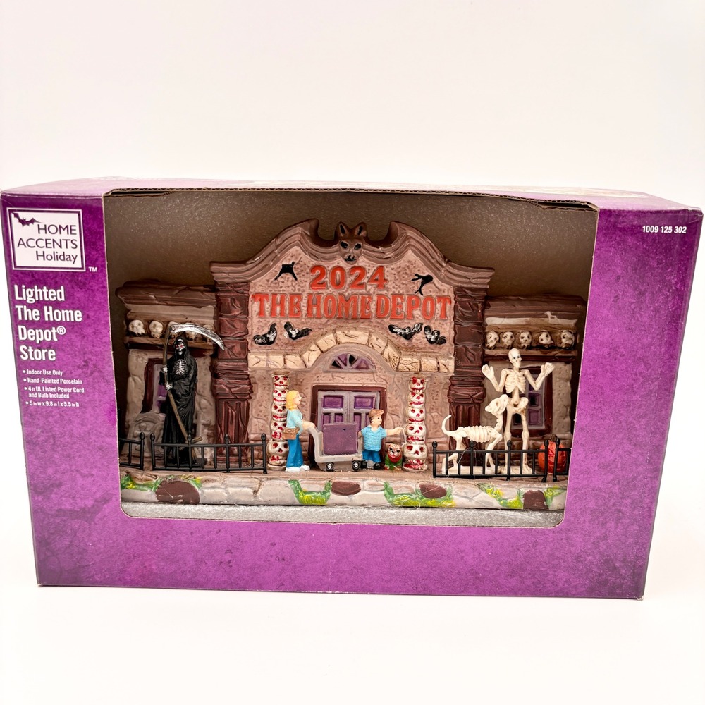Home Accents Holiday Lighted The Home Depot Store Halloween 2024